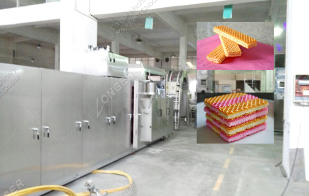 39 Full Automatic Wafer Biscuit Line with CE Certificate